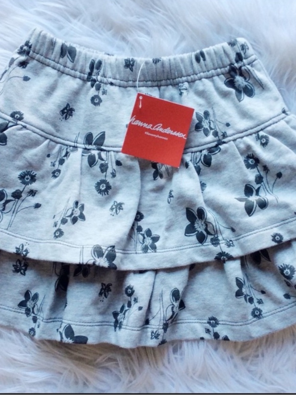 NWT Hanna Andersson Tiered Scooter Skirt
